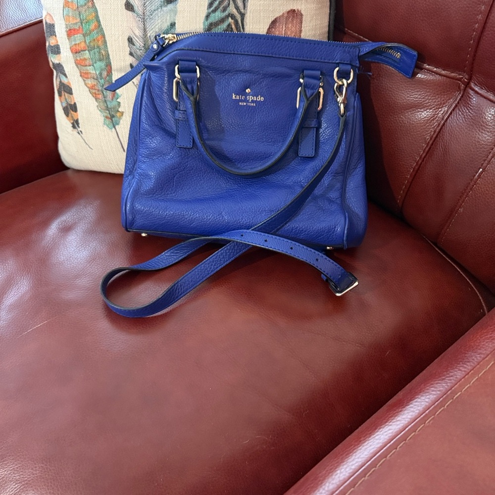 Kate Spade Royal Blue Satchel